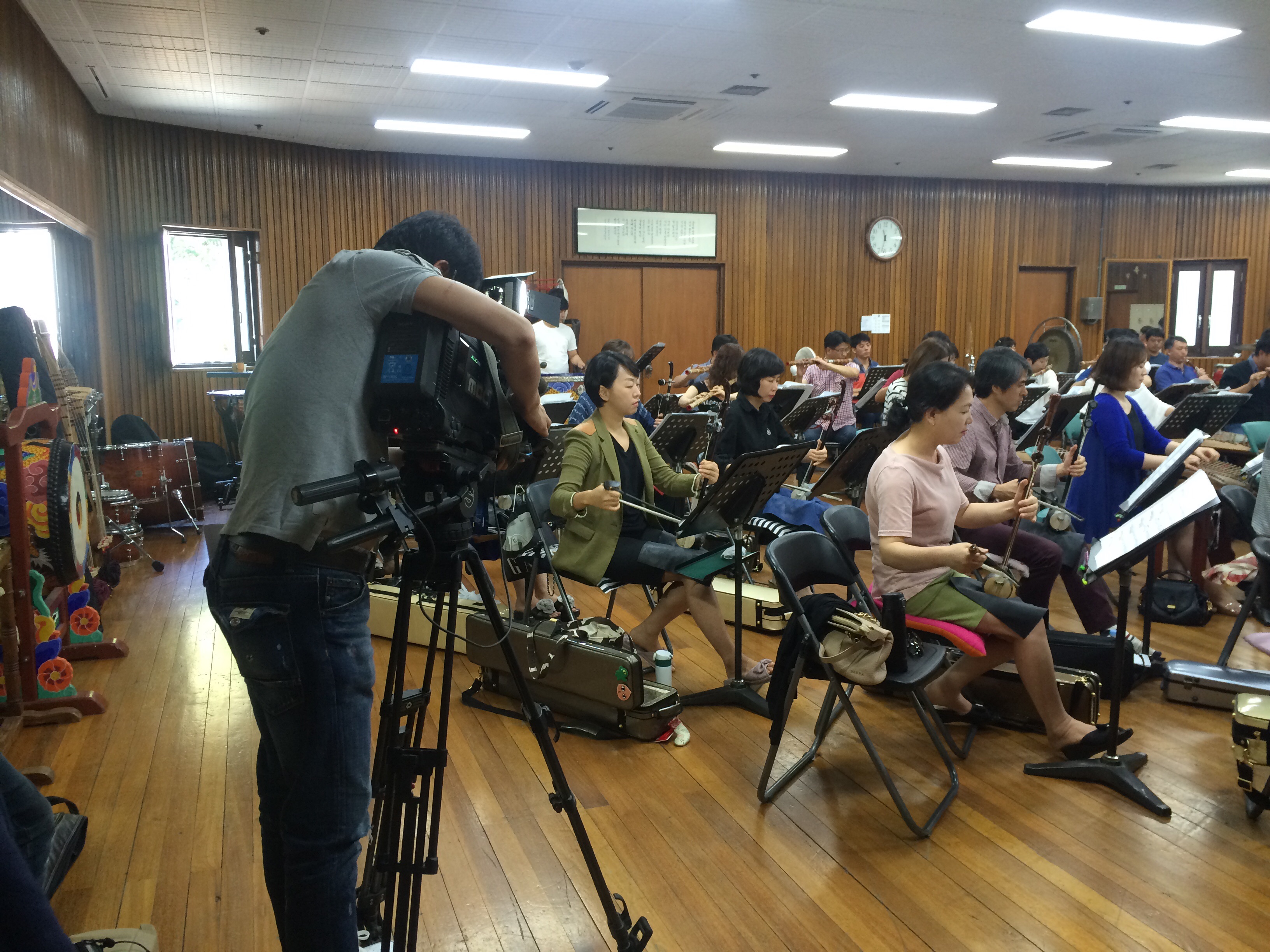 시립국악단 정기연주회 맹연습~