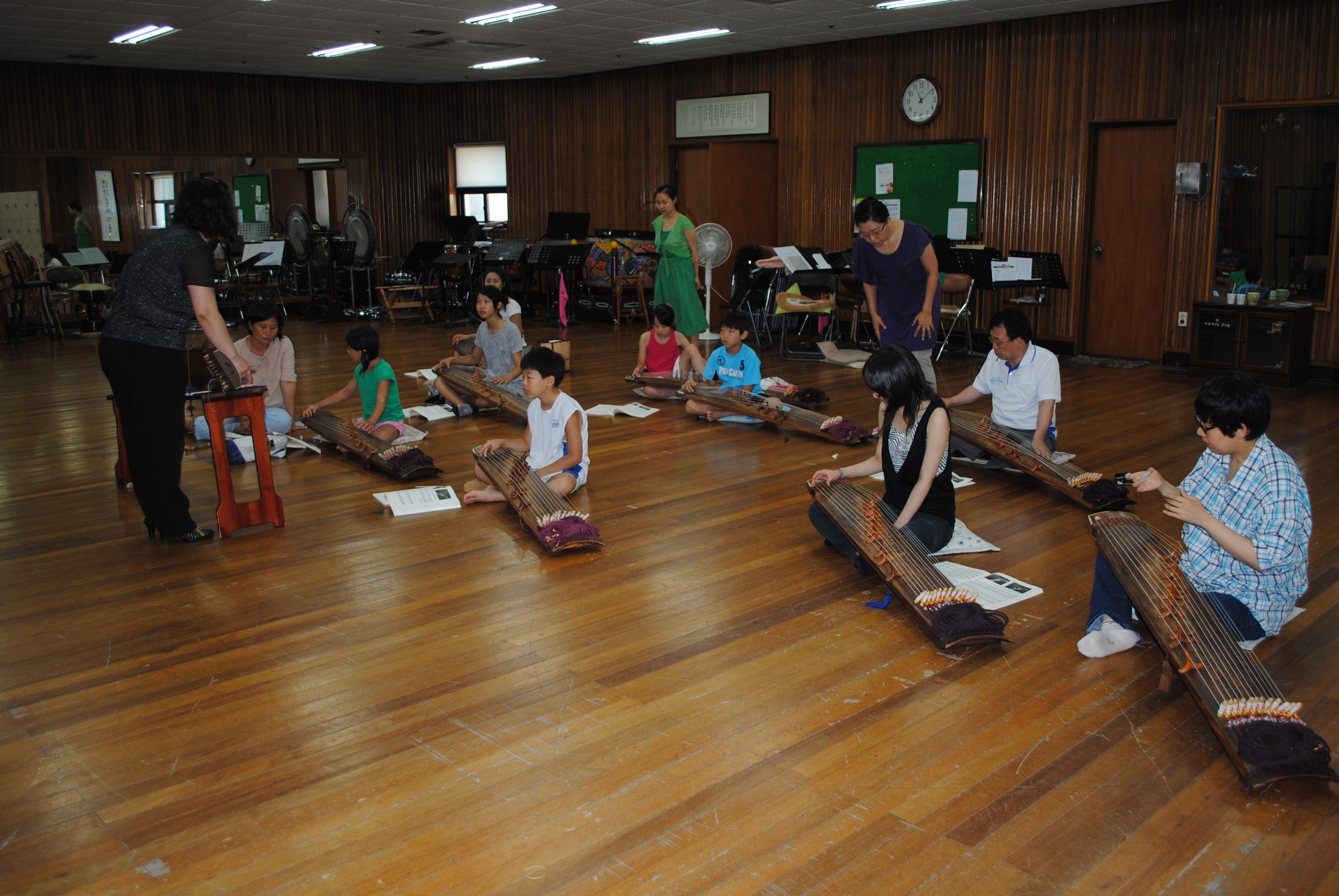 대구시립국악단 강습회-가야금,장구 강..