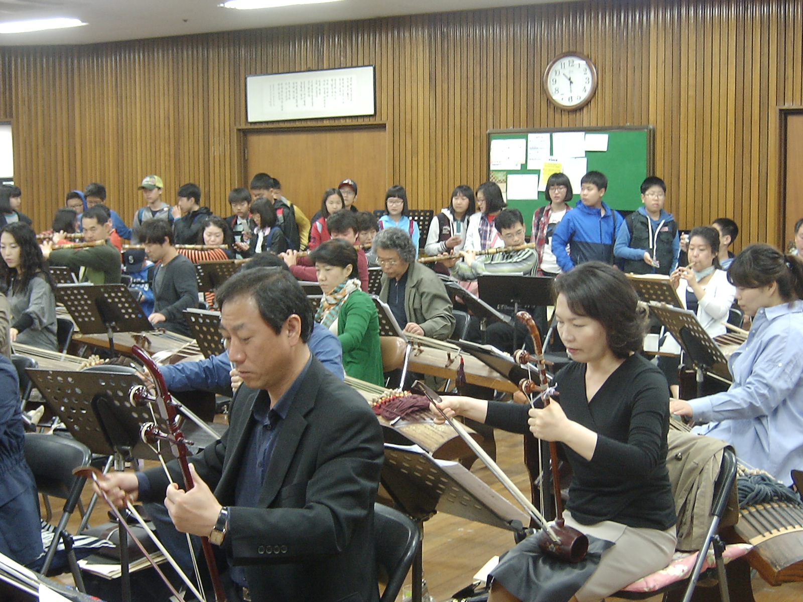 국악단을 찾은 반가운 손님들~