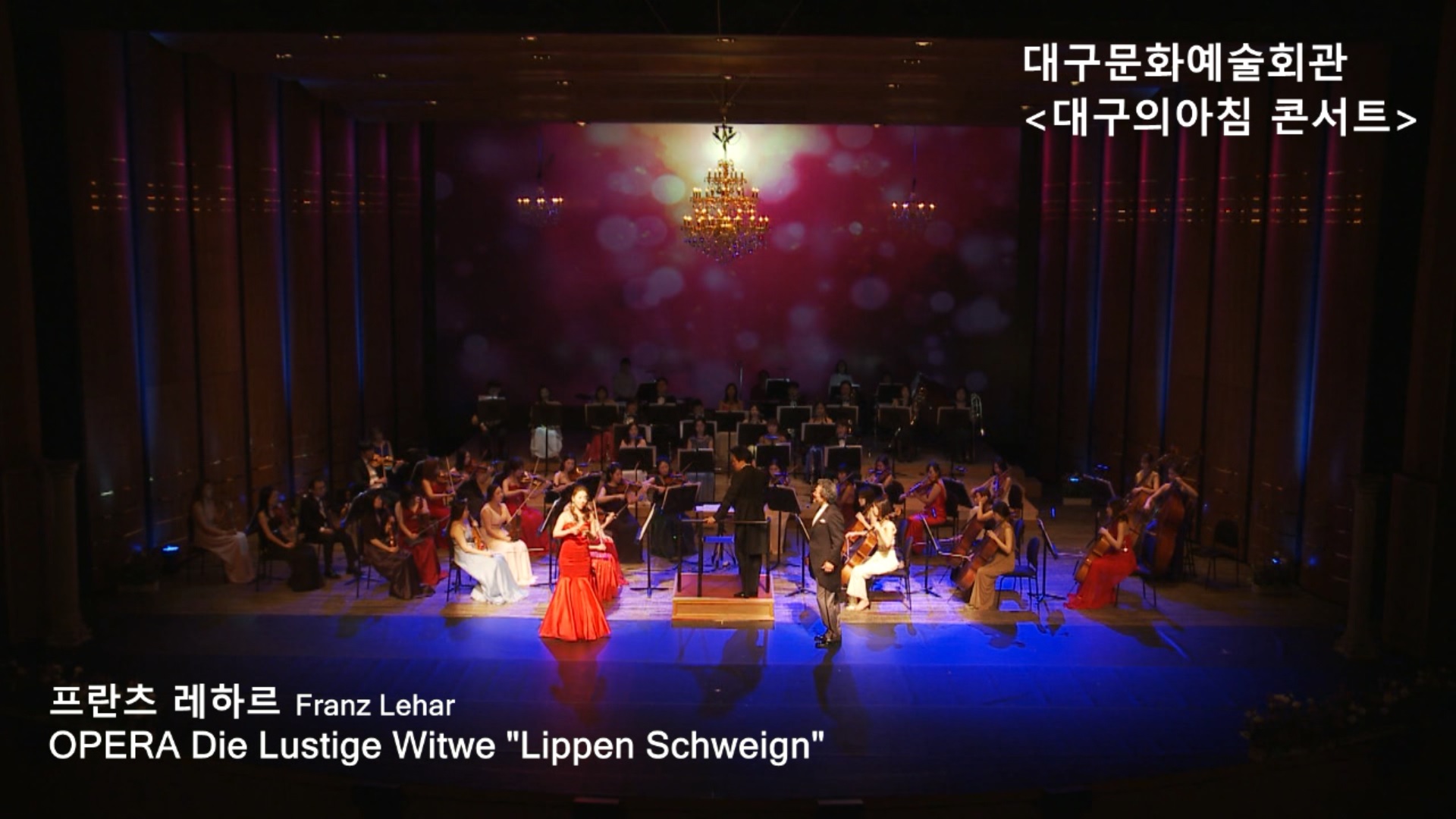 대구문화예술회관 &lt대구의아침콘서트&gt  Franz Lehar_OPERA Die Lustige Witwe  Lippen Schweign 