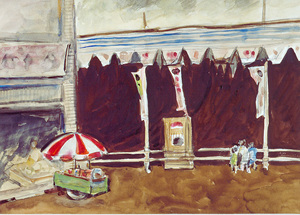 거리에서    (서커스입구)